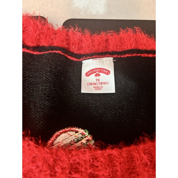 Feliz Navidad Ugly Christmas Sweater Womens Size 1X Holiday Time Christmas New - Picture 5 of 10
